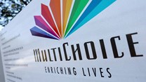 A MultiChoice logo is displayed outside the company's building in Cape Town, South Africa. Source: REUTERS/Esa Alexander/File Photo