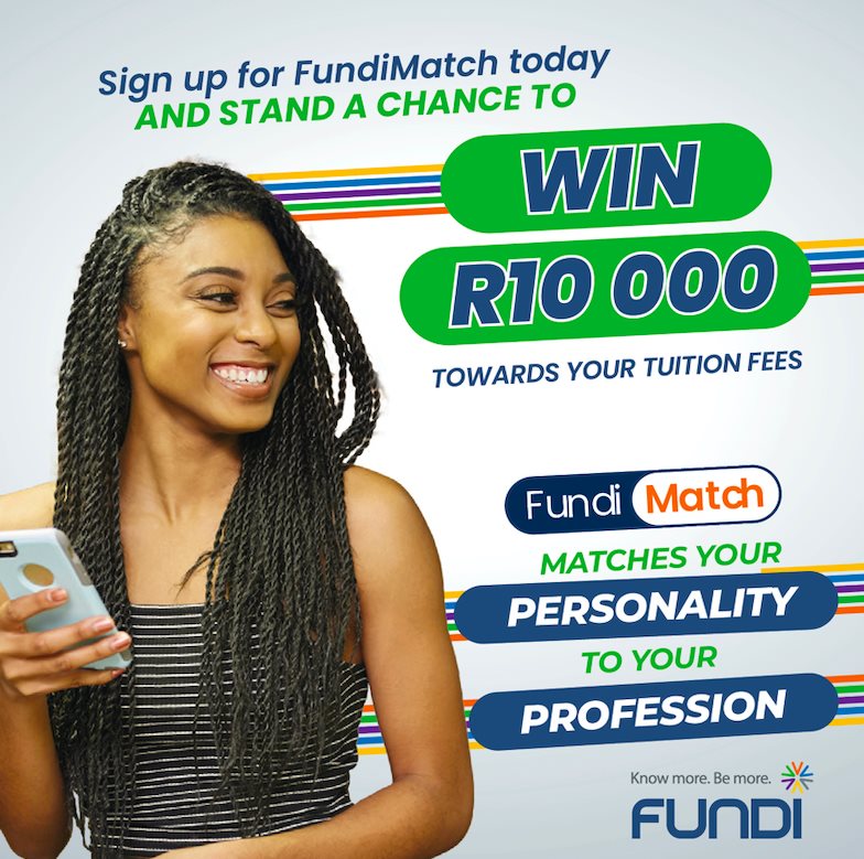 Win a share of R10,000 towards tuition fees with FundiMatch