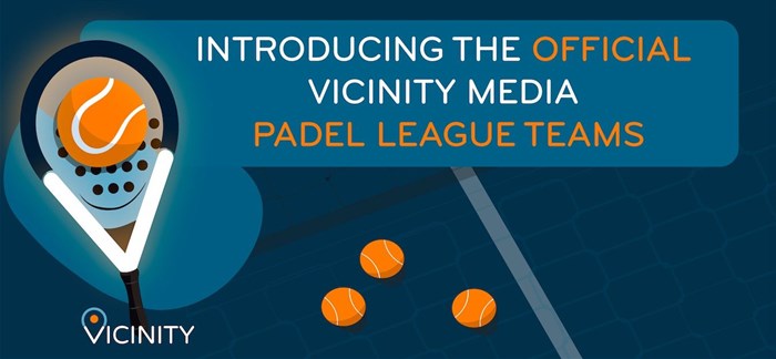 Meet the contenders: Introducing the official teams for the Vicinity Media Padel League!