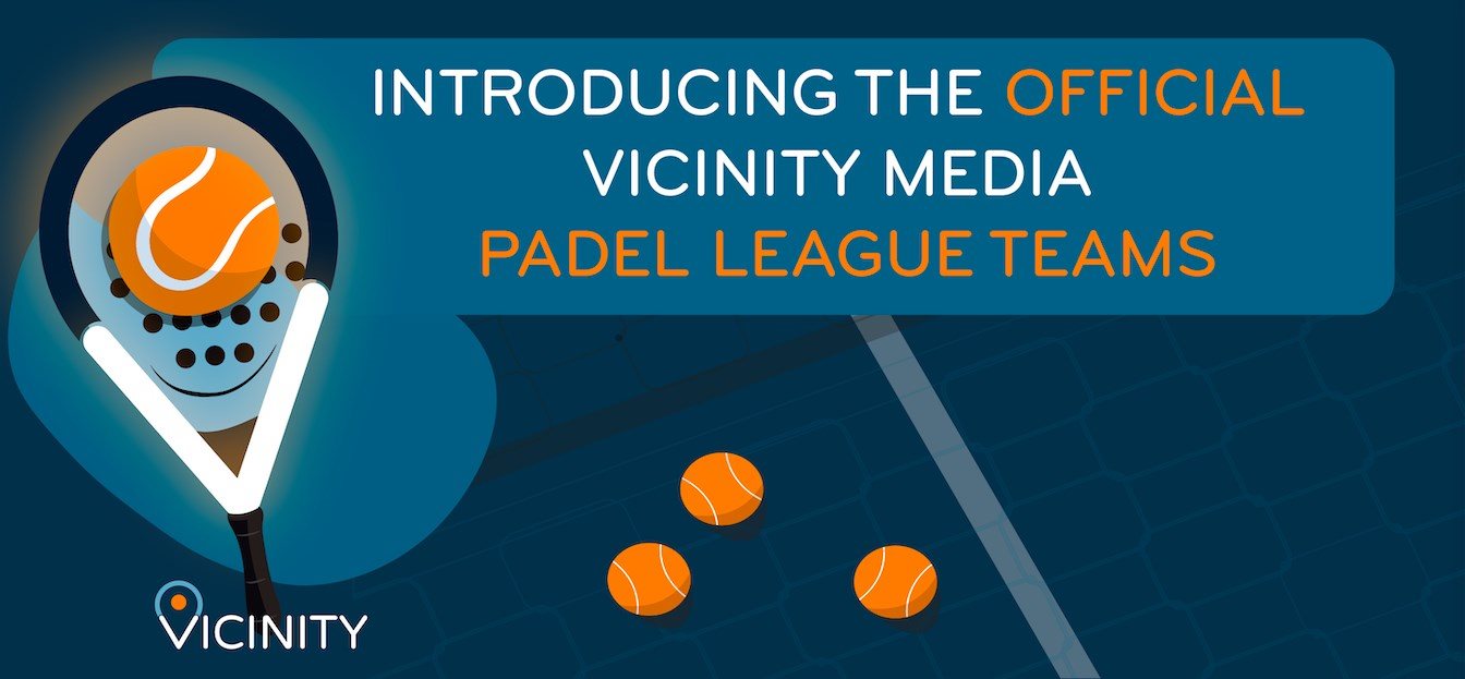 Meet the contenders: Introducing the official teams for the Vicinity Media Padel League!