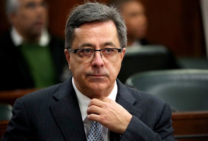 Steinhoff's former Chief Executive Markus Jooste appears in parliament to face a panel investigating an accounting scandal that rocked the retailer in Cape Town, South Africa, 5 September 2018. Reuters/Mike Hutchings/File Photo