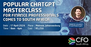 Global AI and finance guru Maarten de Borst brings ChatGPT masterclass for finance professionals to SA