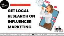 Call to participate in the IAB South Africa's first influencer marketing survey