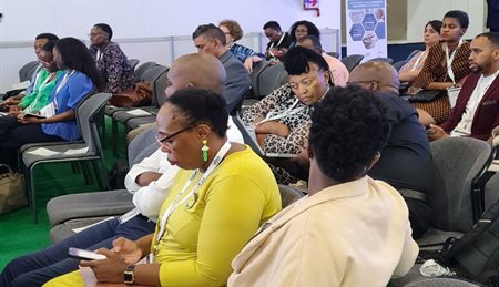 A section of the audience attending the Hospital Show’s conference hosted by COHSASA, “Ensuring Patient Safety in the Drive for ESG