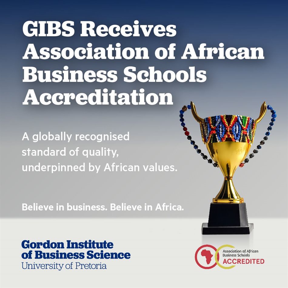 Gibs gets Association of African Business Schools (AABS) accreditation