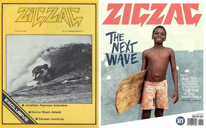 Image supplied. Zigzag, South Africa's surfing magazine will relaunch with two print editions a year