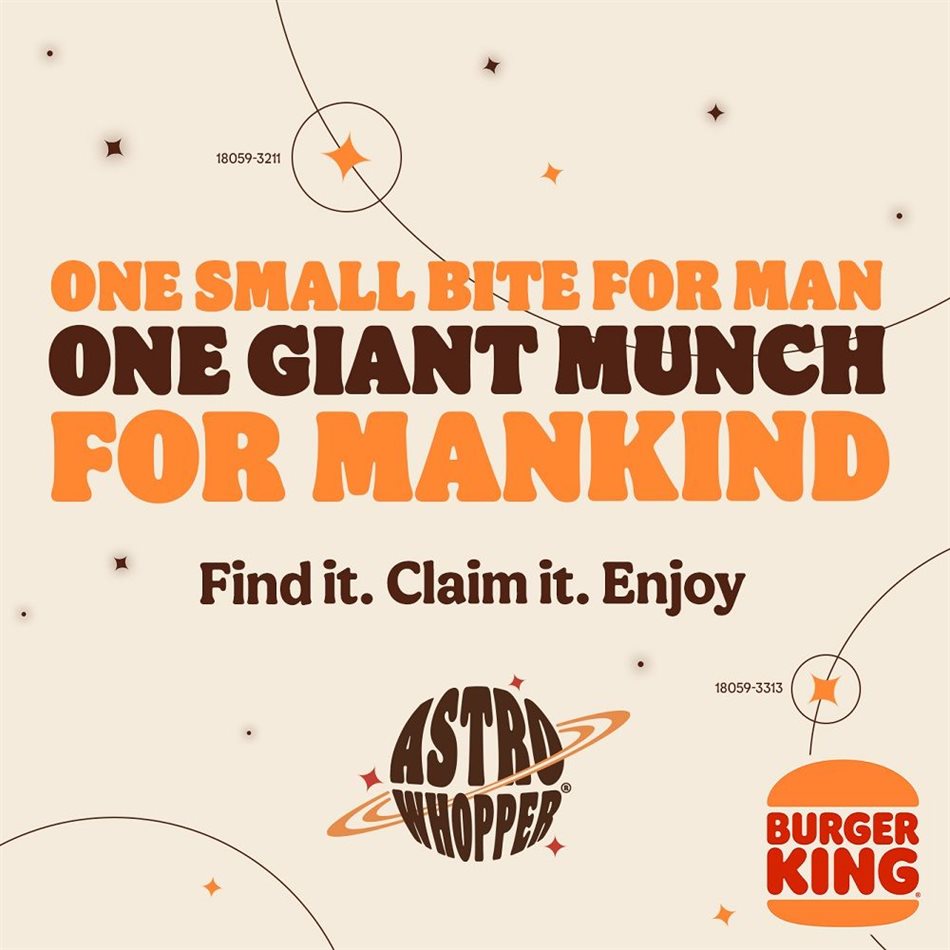 Burger King discovers a Whopper 6,500 light years away