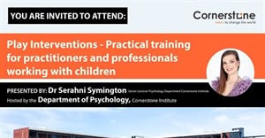 Cornerstone Institute presents Play Interventions - Practical Training Workshop for child practitioners
