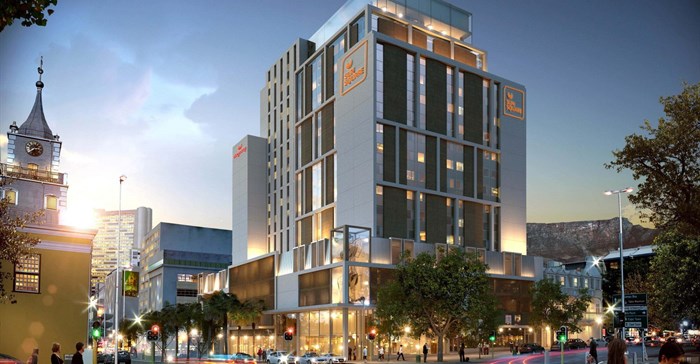 SunSquare Cape Town City Bowl development by Green Willows Properties Pty (Ltd) occupies an entire city block at a major intersection in the Cape Town CBD and is operated by Tsogo Sun.
