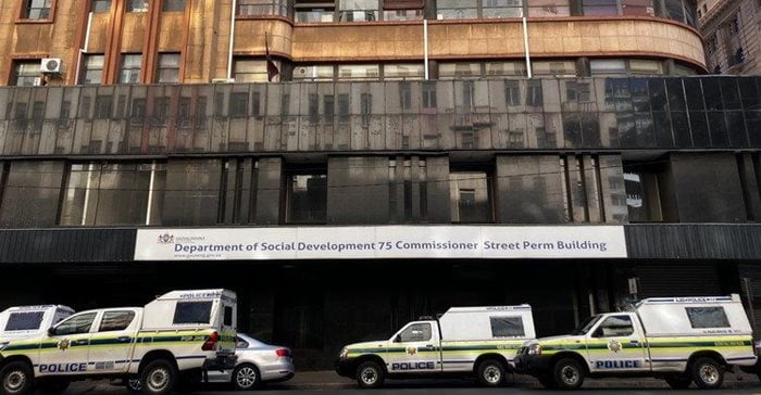 Unpaid school uniform makers occupy Gauteng social development offices