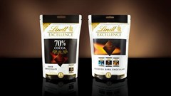 Lindt Excellence pouch bags: Perfect for pairing and sharing.