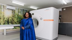 Source: Supplied. Nuclear physician Phumudzo Nemutaduni, Nuclear Med.