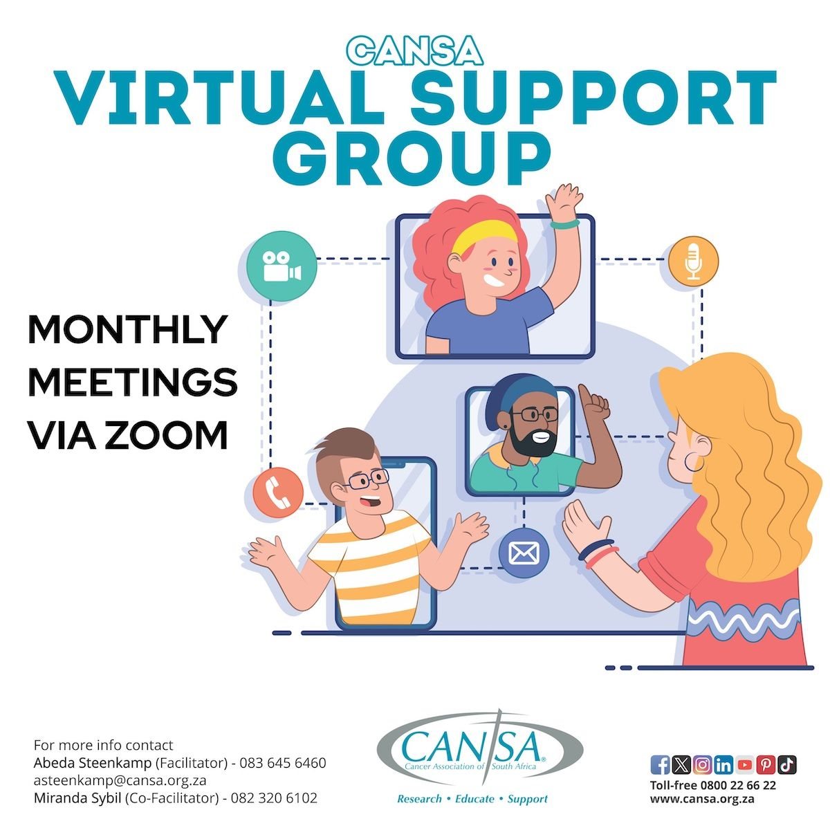 Cansa boosts its support network for global Cancer Survivors Month