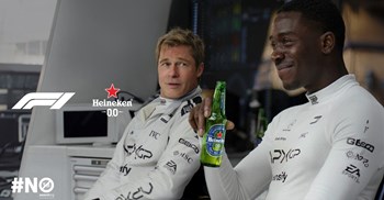 The campaign stars Damson Idris and Brad Pitt. Source: Supplied.