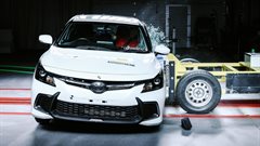 Toyota Starlet gets zero-star safety rating in SA crash test programme