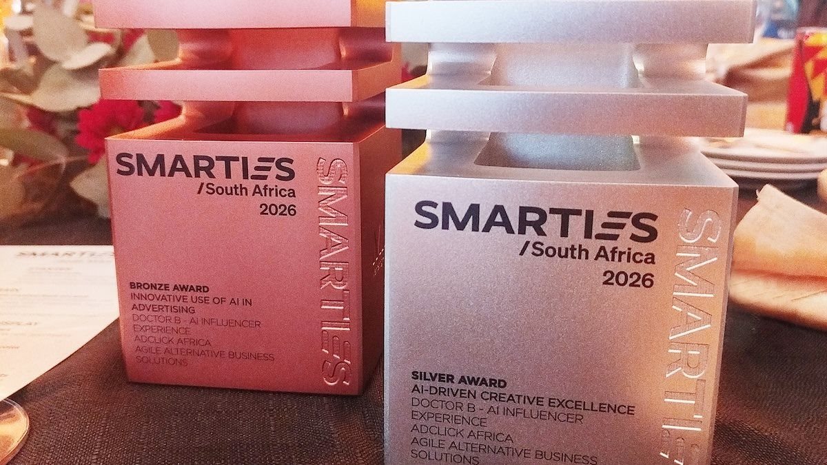 MMA Smarties 2026 Awards – silver and bronze Trophies – Adclick Africa