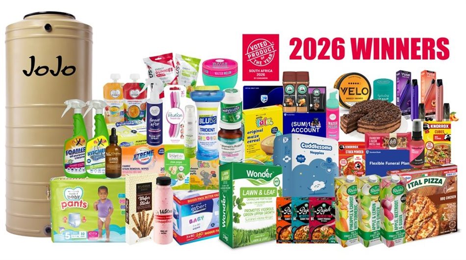 The 2026 Product of the Year winners announced as voted by South African consumers