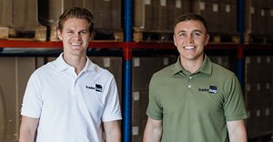 Declan Cherry and Daniel Cherry of Traderbag, the Durban company that has launched sustainable paper carrier bags to the retail market. Image Supplied