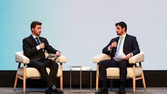 Source: Supplied. Salem Alshamsi, executive vice president of international relations at Dubai Chambers during the fireside chat at Dubai-South Africa Business Connect.