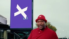 South African television personality Xolani Maphanga stars in the ad. Source: YouTube.