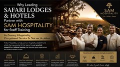 Why leading safari lodges and hotels partner with Sam Hospitality for staff training