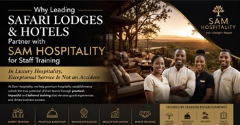 Why leading safari lodges and hotels partner with Sam Hospitality for staff training