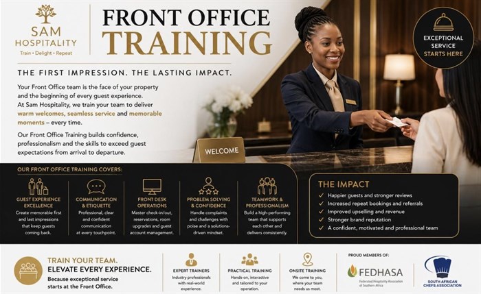 Why leading safari lodges and hotels partner with Sam Hospitality for staff training