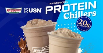 Krispy Kreme x USN just got whey better!