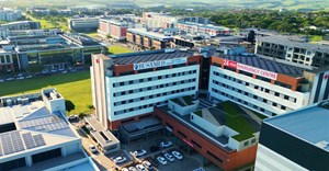 Source: Supplied. External view of Busamed Gateway Private Hospital, Umhlanga Ridge, KwaZulu-Natal.