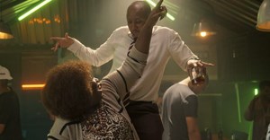 S'dumo Mtshali in a scene with Celeste Ntuli. Source: Netflix.