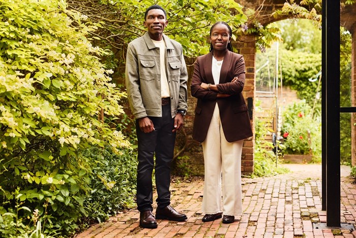 KelTex founders Laetus Buberwa and Emeliana Said. Image supplied.