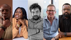 African creatives discuss the importance of Cannes to Africa. Picture l to r: Yusuf Adejumo, creative director, TBWA\Concept Nigeria, Audrey Quaye creative director Innova DDB Ghana, Alex van Niekerk, executive creative director at TBWA\Ascent, Graham Cruikshanks, director of Africa operations at TBWA, Eric Mununuzi, chief creative Officer at TBWA\Uganda (Images supplied, composite by Ruth Cooper @ Bizcommunity)