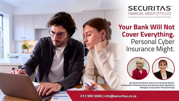Your bank will not cover everything. Personal cyber insurance might