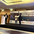 Prof Ushotanefe Useh receives continental honour for lifelong contribution to physiotherapy in Africa