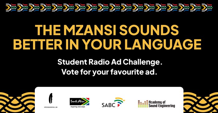 Vote now: Student radio ads celebrating SA's languages hit SABC airwaves (Image supplied)