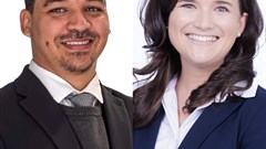 Keanu Ennes, an associate at Bowmans’ Namibia and Jessica Rushmere, a candidate attorney at Bowmans’ Johannesburg