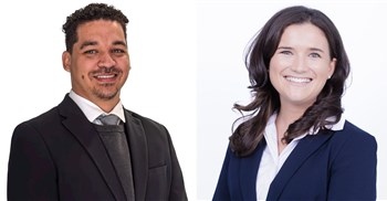 Keanu Ennes, an associate at Bowmans’ Namibia and Jessica Rushmere, a candidate attorney at Bowmans’ Johannesburg