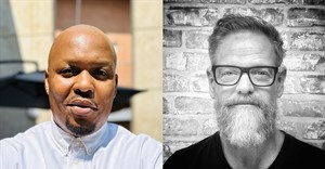 Nhlanhla Ngcobo (left) and Theo Ferreira (right) have been promoted to group executive creative directors at VML (Images supplied, Image composite by Lesley Svenson @ Bizcommunity)
