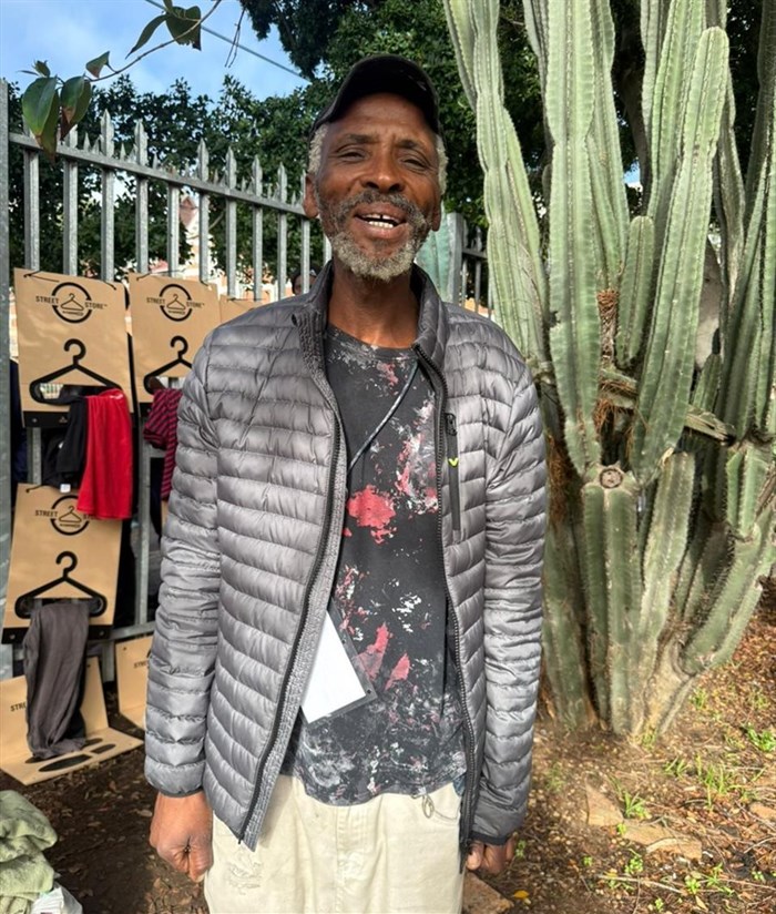 Kwezi in his new jacket (Image supplied)
