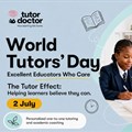 The Tutor Effect: Celebrating the tutors who help learners believe they can