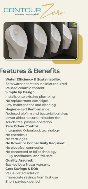 Which urinal solution is right for your facility: IoT connected low-flush or completely waterless?