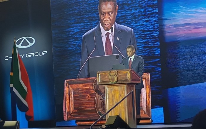 Deputy President of South Africa Paul Mashatile | image credit: Imran Salie