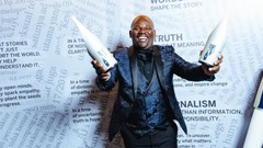 The overall Journalist of the Year at the 2026 Standard Bank Sikuvile Awards is TimesLive’s photojournalist, Sandile Ndlovu (Image supplied)