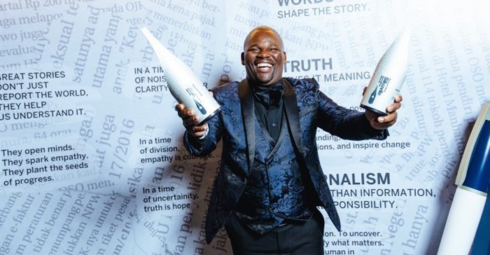The overall Journalist of the Year at the 2026 Standard Bank Sikuvile Awards is TimesLive’s photojournalist, Sandile Ndlovu (Image supplied)