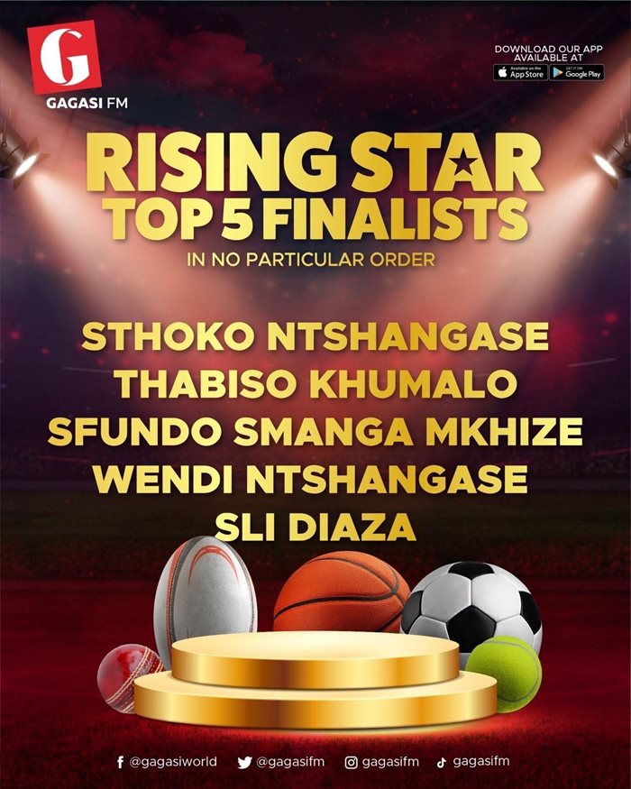 Gagasi FM Rising Star sports presenter search top 5 announced