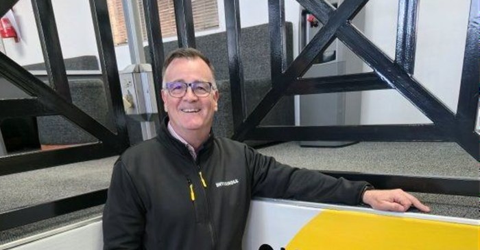 Source: Supplied. Gavin Hall, managing Ddirector of Interroll South Africa.