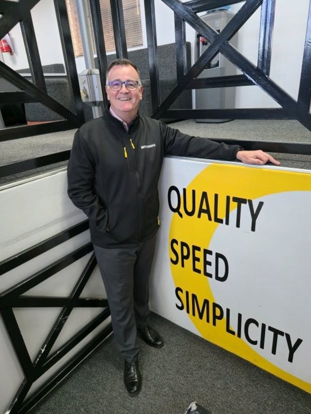Source: Supplied. Gavin Hall, managing director of Interroll South Africa.