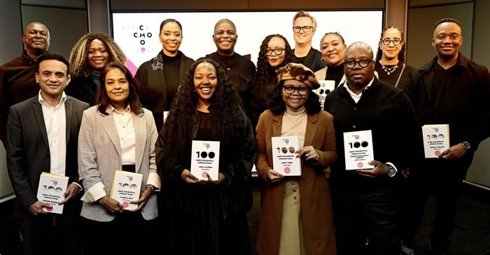 Some of South Africa’s 31 CMOs on the inaugural Africa CMO 100 list who were honoured at an event last week (Image supplied)