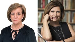 (Left) Bridget von Holdt, founder of Inzalo Consulting and (right) Maria Gergova-Bengtsson, founder and CEO of United Partners Network, have joined forces (Image by @Lesley Svenson, Bizcommunity)