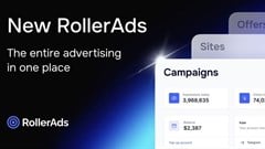 RollerAds launches a full-cycle ad platform with traffic, offers, and monetisation in one workspace